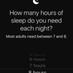 Bedtime sleep amount setup.