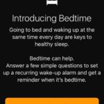 iOS 10 bedtime setup