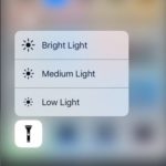 iOS 10 Flashlight Brightness Setting