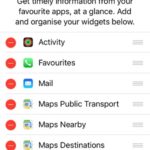 iOS 10 new widgets list