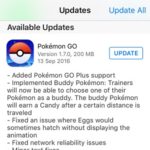 pokemon go 1.7.0 update log