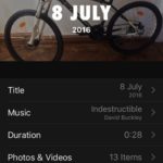 iphone memories settings screen