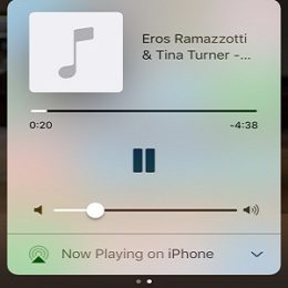 Playing Youtube song in the background on iPhone.