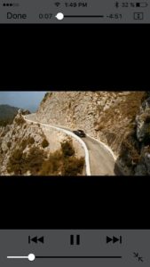 playing Youtube video in full-screen mode on iPhone