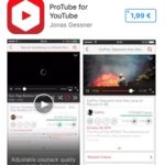 Protube app store download page