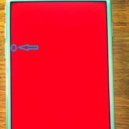 stuck pixel on iPhone screen