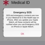 apple watch emergency sos added to medical id