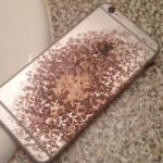 burned iphone 6s device