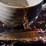 coffee spilled on iphone