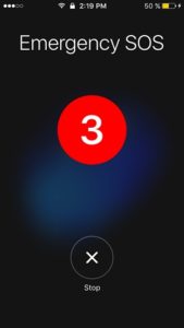 emergency sos countdown