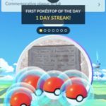 First PokeStop of the day streak