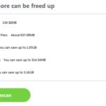 iphone cleaner scan results