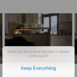 optimizing iphone burst mode