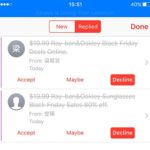 spammy calendar invitations received on iphone