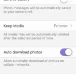 Viber save to gallery setting