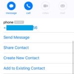 blocking phishing message sender