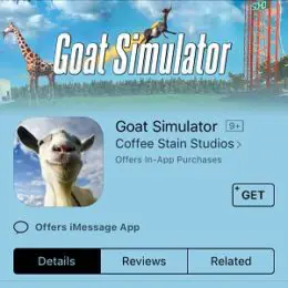 Goat Simulator gone FREE in App Store.