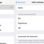 airpods double-tap command setting