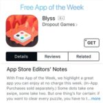 blyss free app of the week