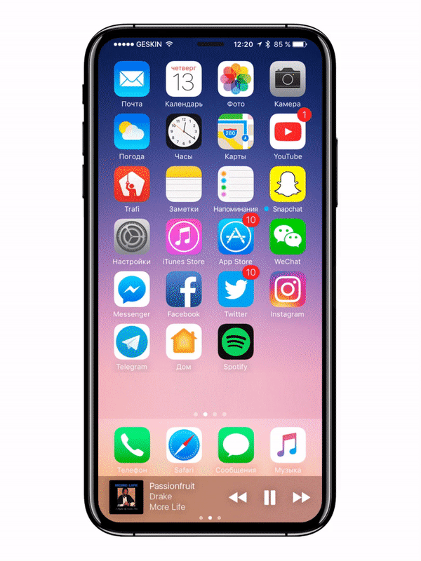 iphone 8 full vision render