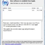 itunes 12.6 software update screen
