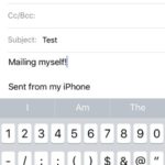 mail yourself to test Mail fetching