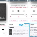 swipe up for apple music lyrics