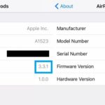 airpods firmware update confirmation