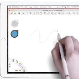 duet display predictive line feature