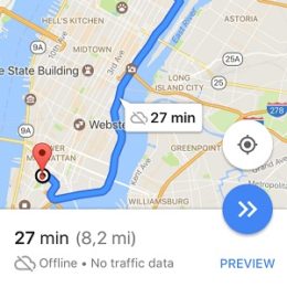 google maps for ios offline navigation