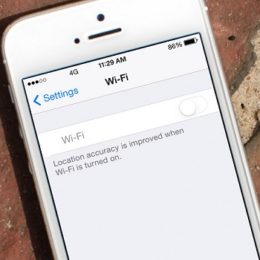 greyed out iPhone wi-fi toggle