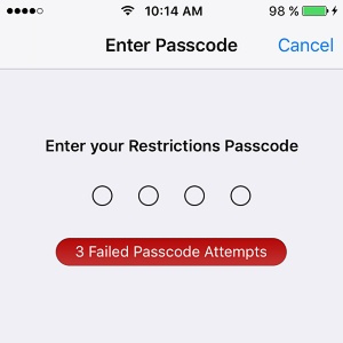 How To Reset iOS Restrictions Passcode For iPhone And iPad How To Reset iOS Restrictions Passcode For iPhone And iPad