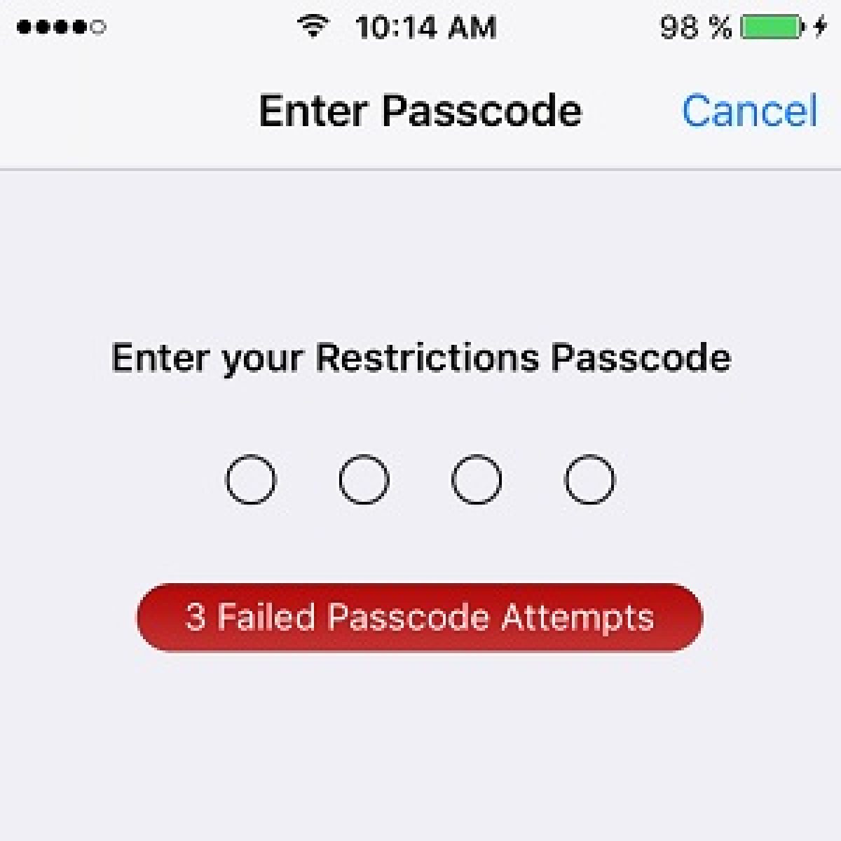 How To Reset iOS Restrictions Passcode For iPhone And iPad