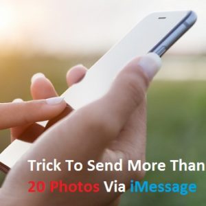 woman tapping on iphone