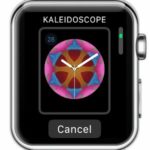 create kaleidoscope watch face from apple watch
