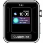 how to customize siri watch face