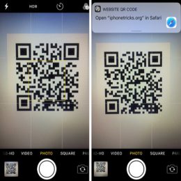 ios 11 camera qr scanning demo
