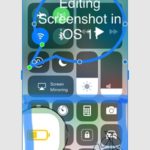 iOS 11 edit screenshot feature