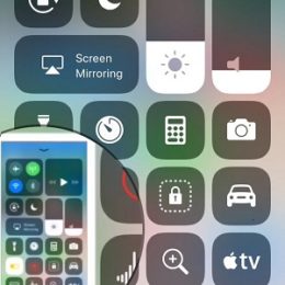 preview screenshot thumbnail in iOS 11