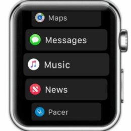 watchos 4 app bundle list view