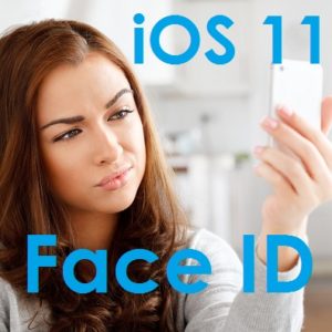 iPhone X Face ID feature