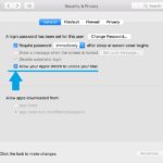 setting up the mac auto unlock feature