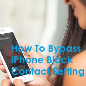 woman receiving an unknown call