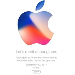 apple iphone 8 september 12 keynote invite