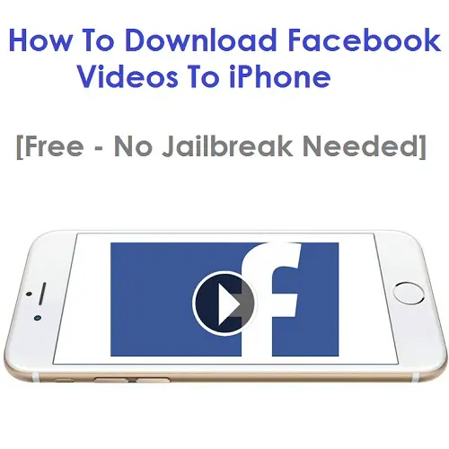 download facebook video from iphone