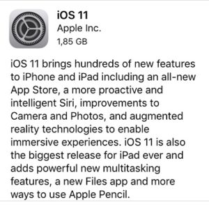 ios 11 golden master release note