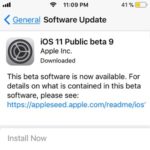 ios 11 public beta 9