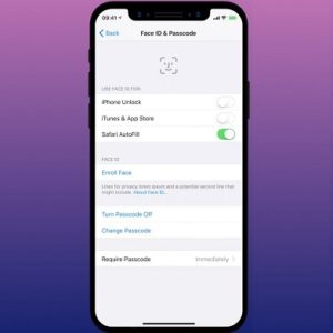 iphone x face id setup