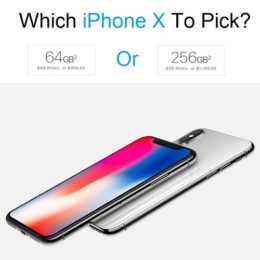 64 or 256 gb iphone x