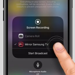 how to mirror iphone to samsung tv
